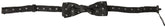 Dolce & Gabbana Black Patterned Silk Adjustable Men Neck Papillon Bow Tie -  Neckties, Men -  Dolce & Gabbana.